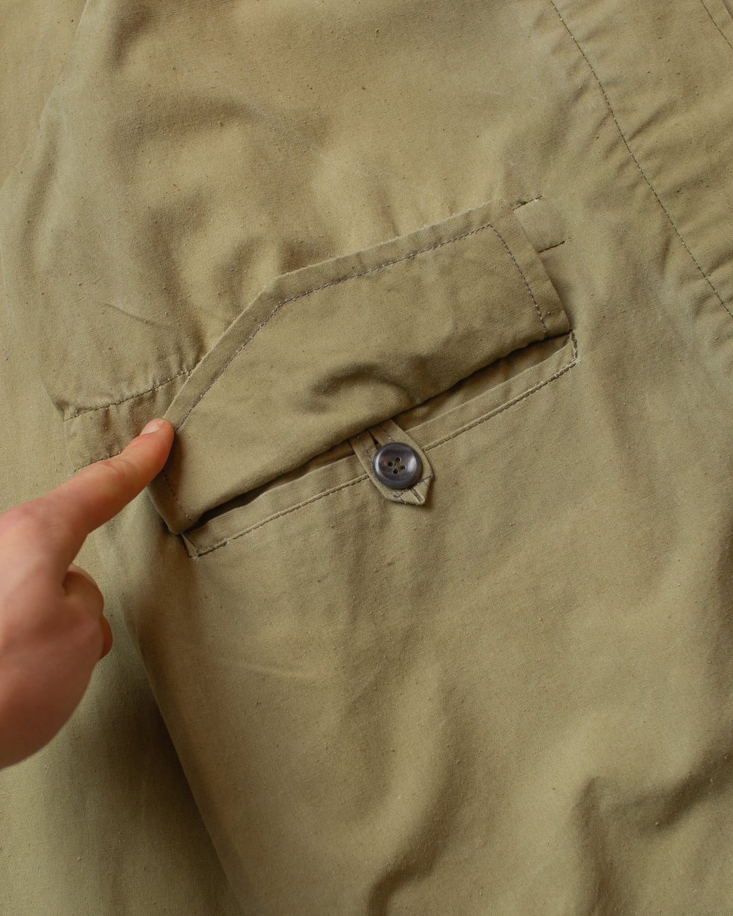 1960s/70s East European Hooded Jacket grey - L/XL