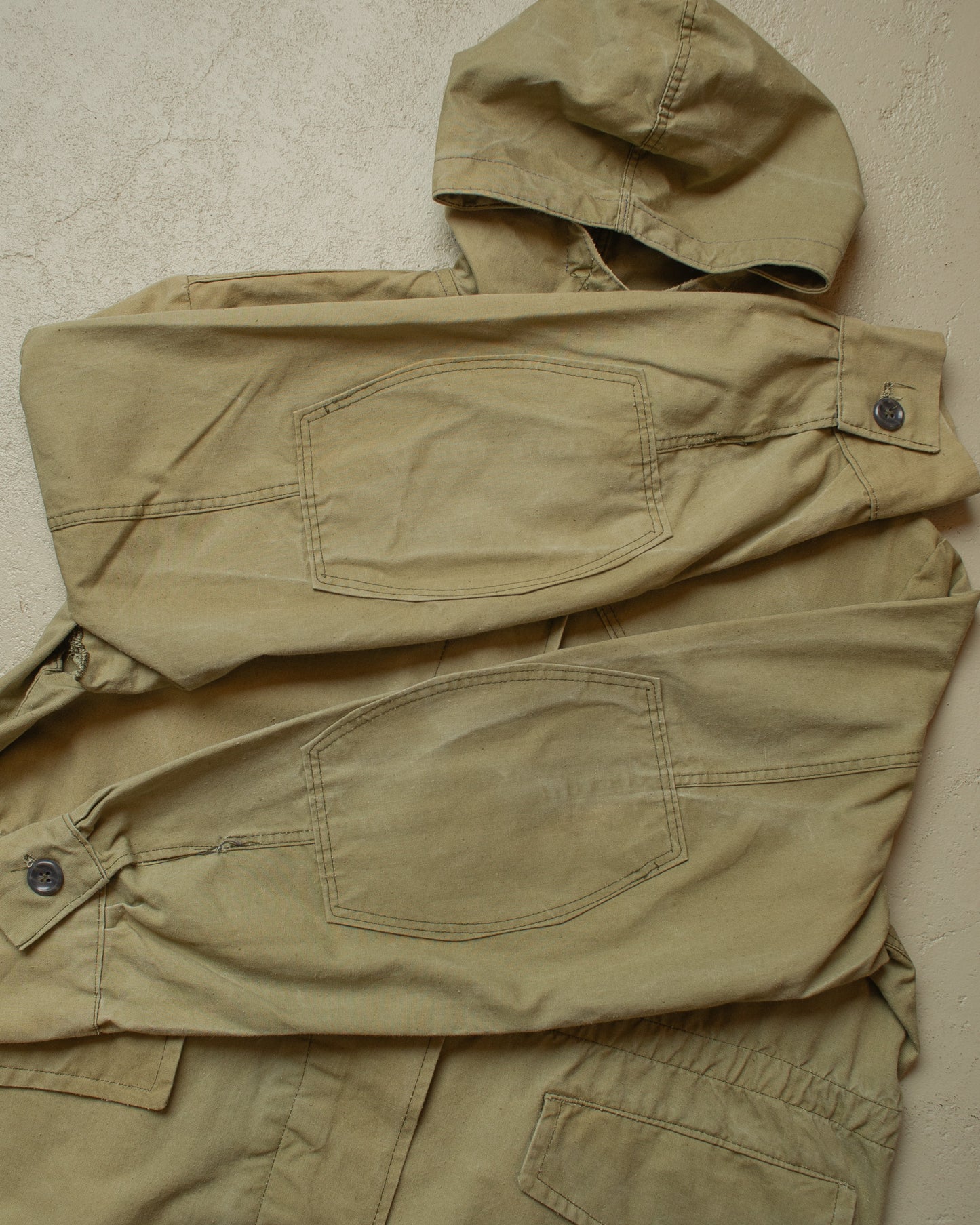 1960s/70s East European Hooded Jacket grey - L/XL