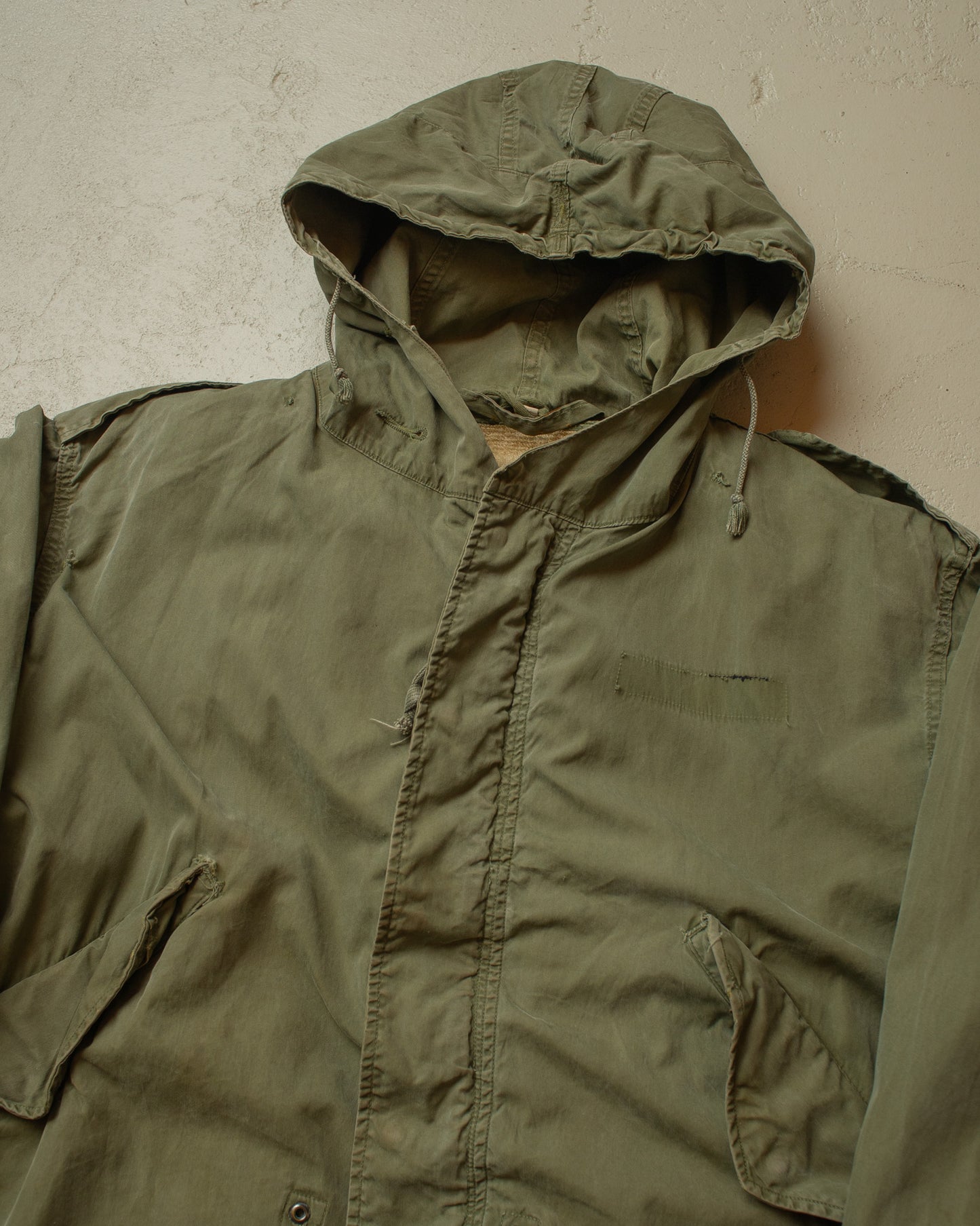 WW2 US Army Shell Parka (+ Liner) green - M/L