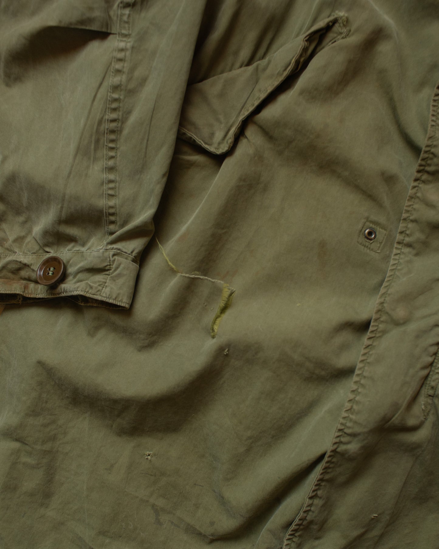 WW2 US Army Shell Parka (+ Liner) green - M/L