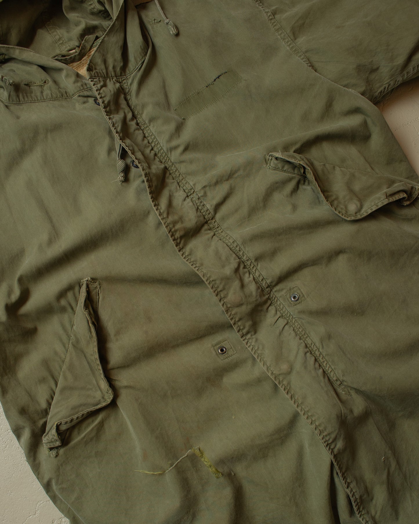 WW2 US Army Shell Parka (+ Liner) green - M/L