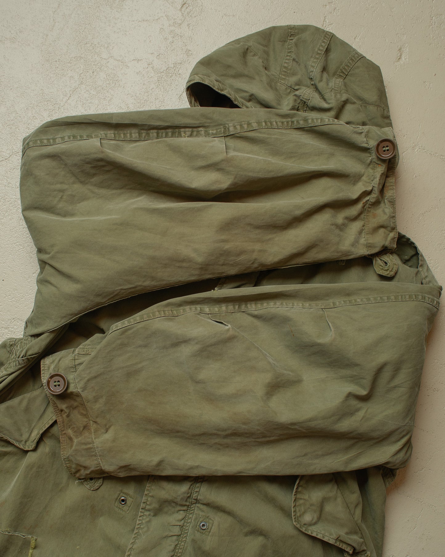 WW2 US Army Shell Parka (+ Liner) green - M/L