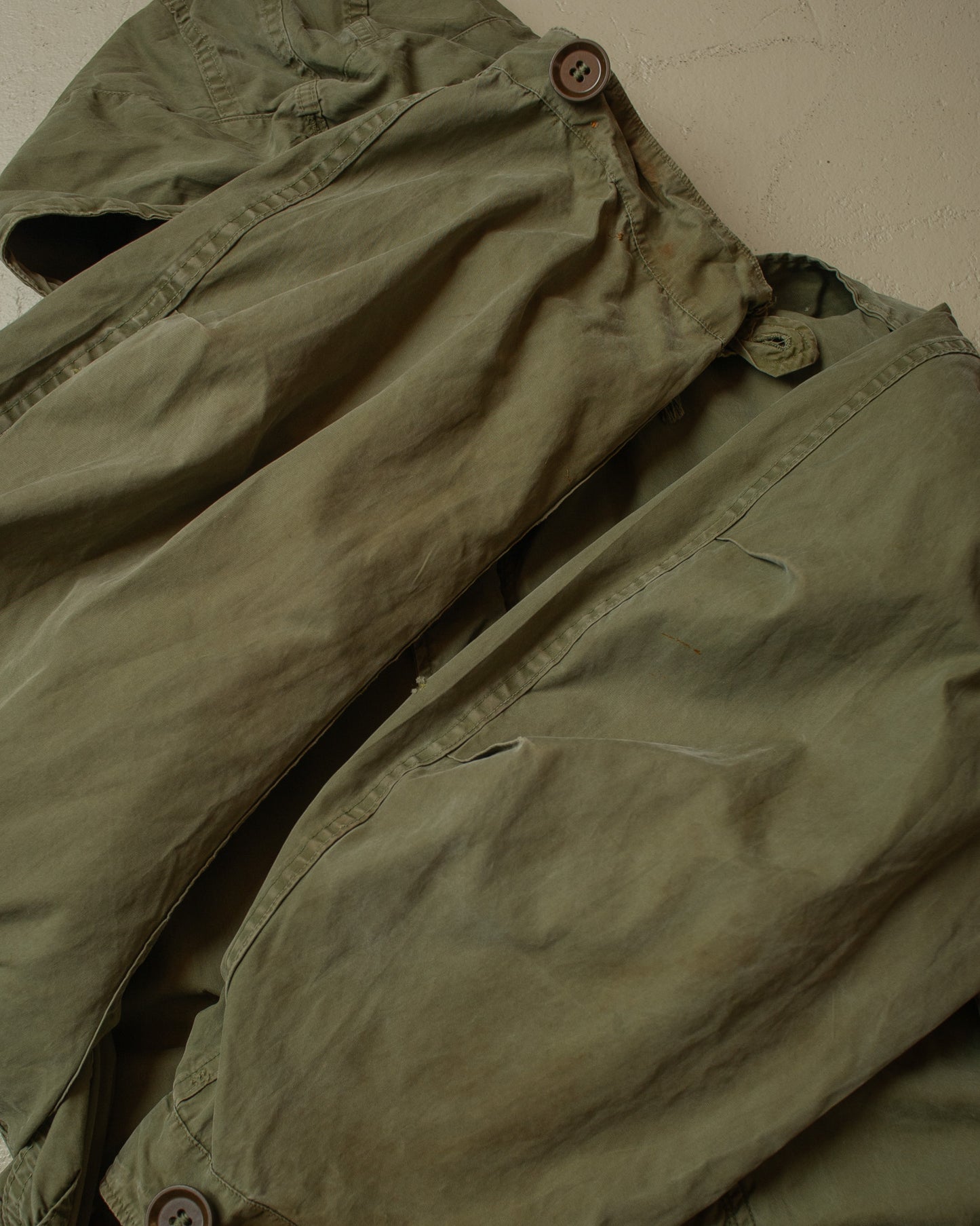 WW2 US Army Shell Parka (+ Liner) green - M/L