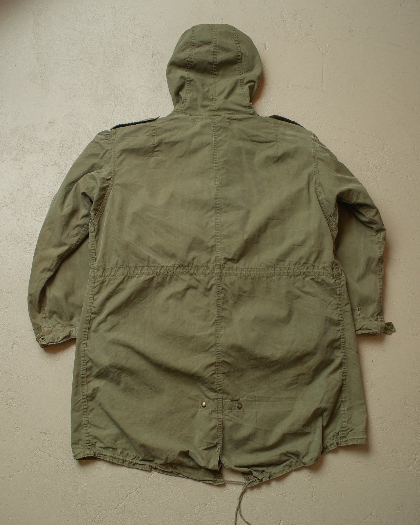 WW2 US Army Shell Parka (+ Liner) green - M/L