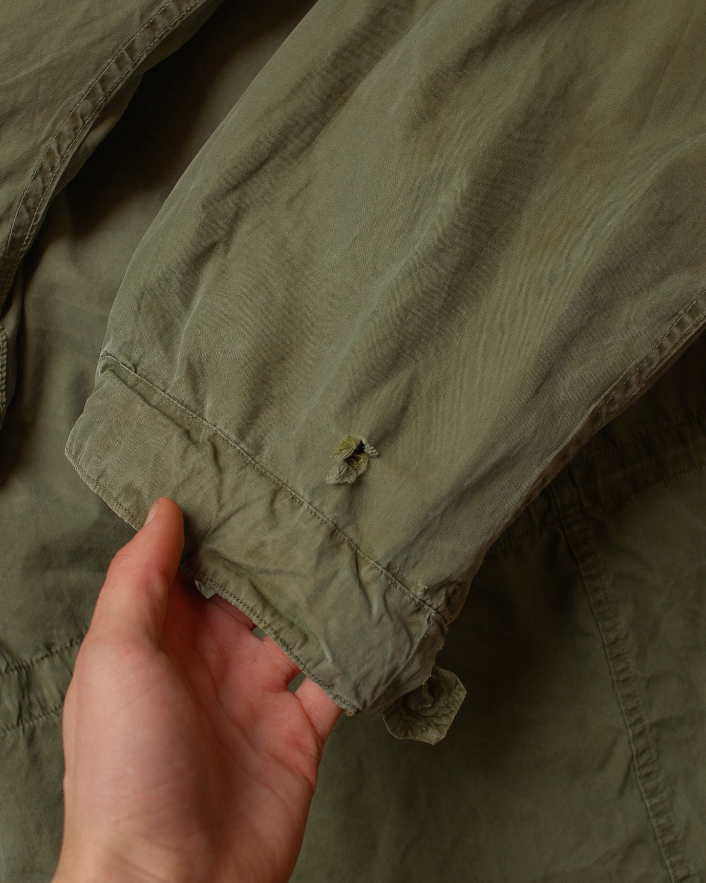 WW2 US Army Shell Parka (+ Liner) green - M/L