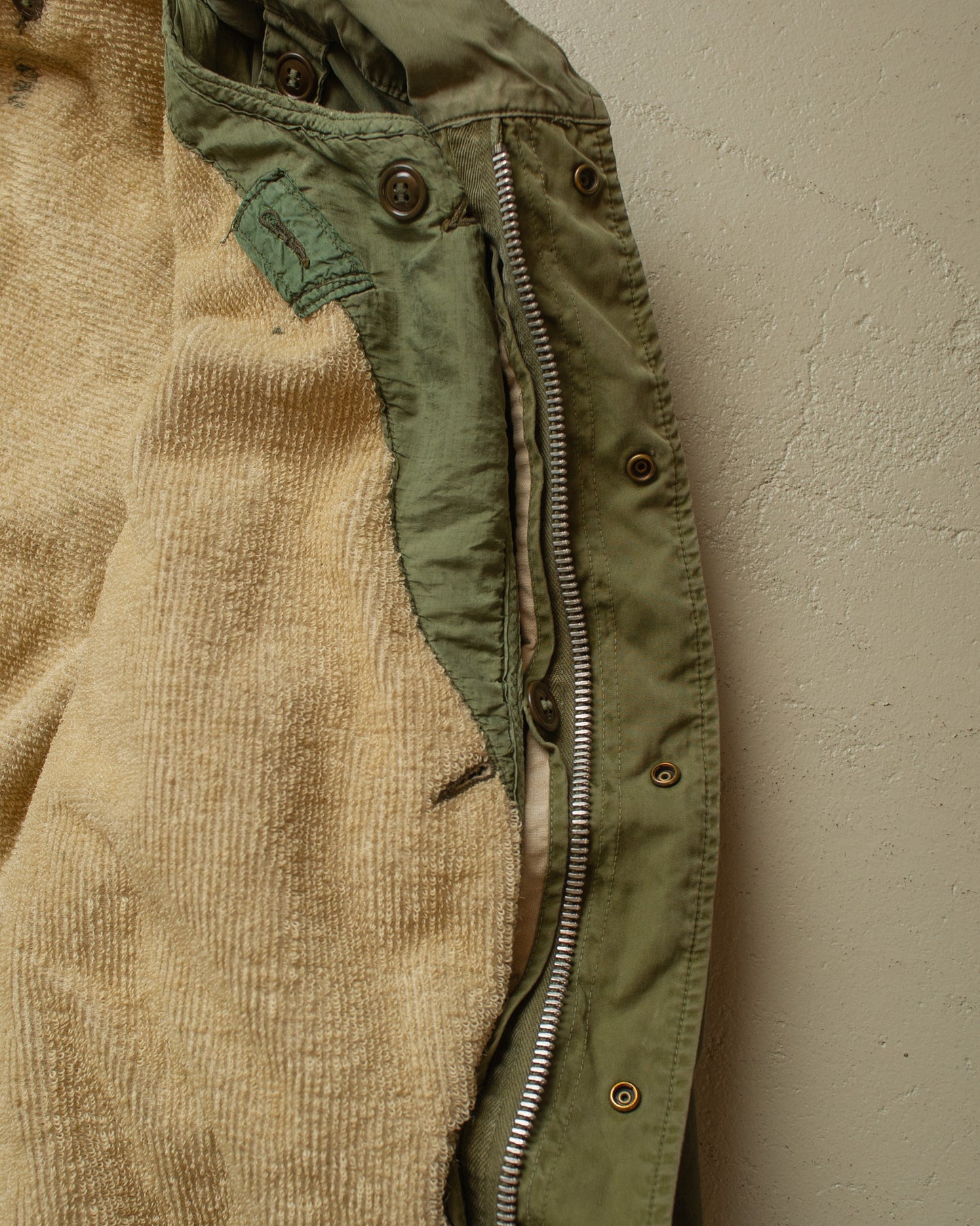 WW2 US Army Shell Parka (+ Liner) green - M/L