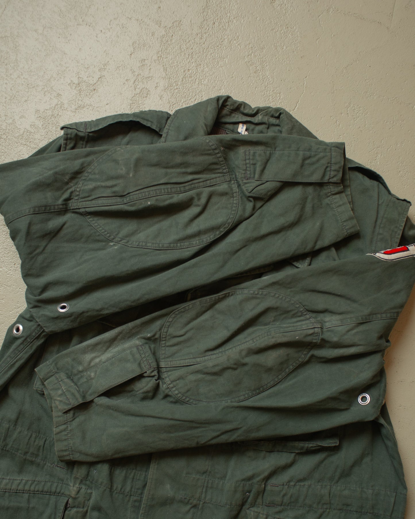 1971 Polizei Hamburg Jacket faded green - XL/XXL