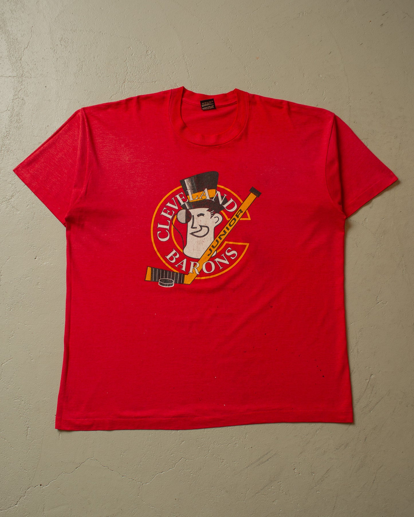 1990s Cleveland Barons T-shirt red - XXL/XXXL