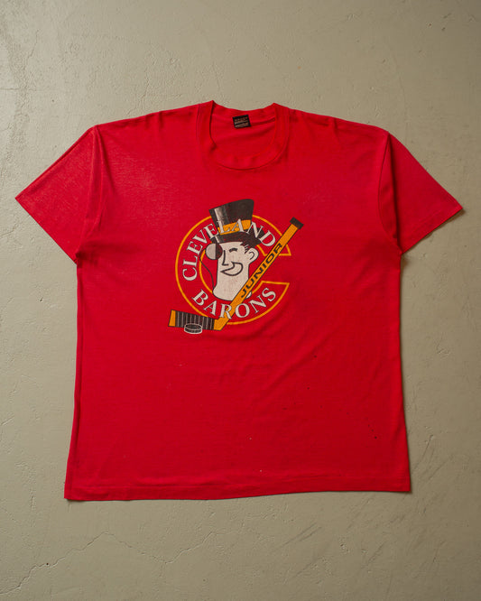 1990s Cleveland Barons T-shirt red - XXL/XXXL
