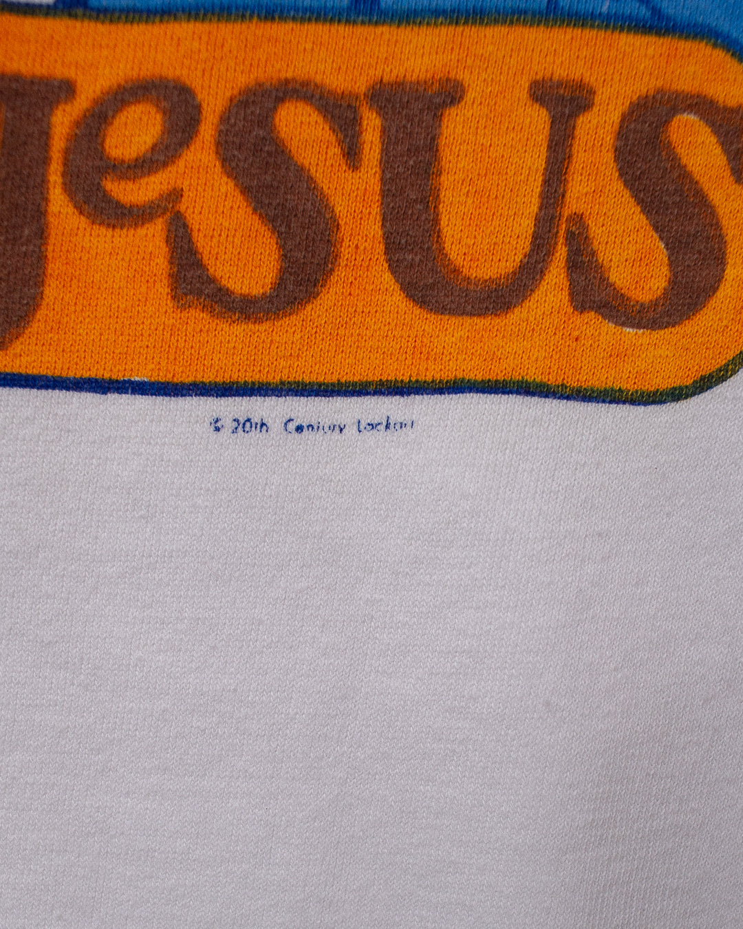 70s Champion Jesus Sweatshirt white - XS/S