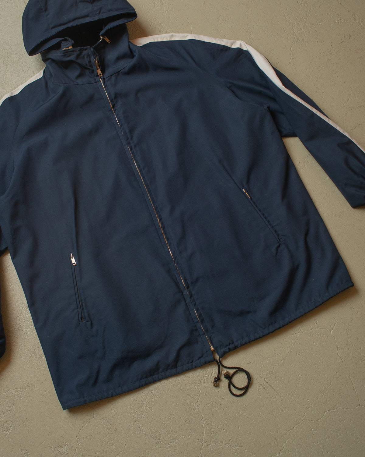 1950s German Reversible Windbreaker navyblue - L/XL