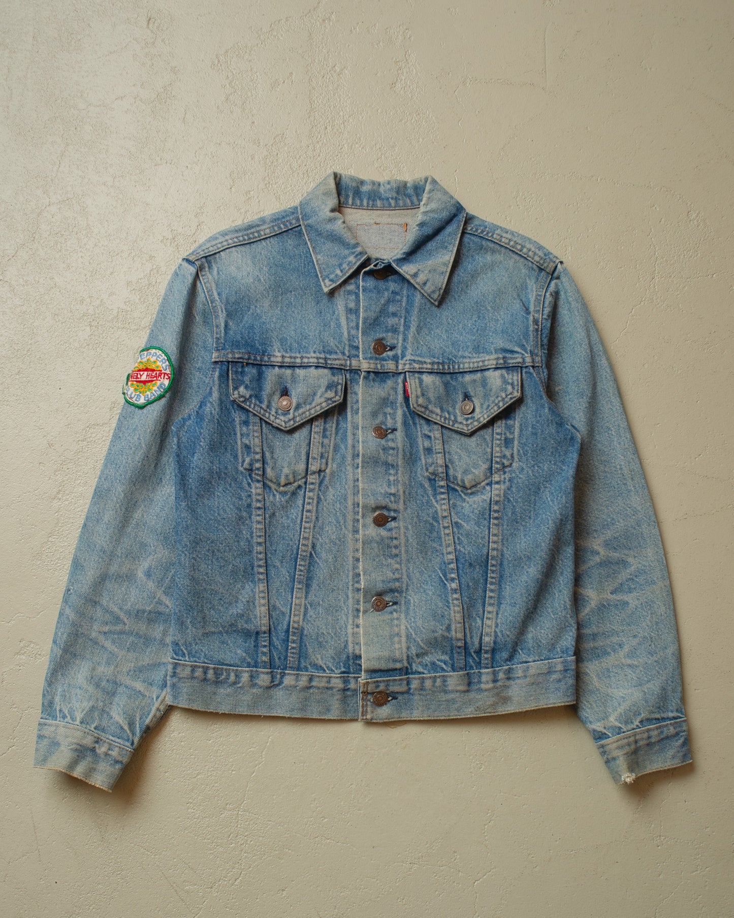 1970s/80s Levi´s Type 3 Denim Jacket blue - S/M