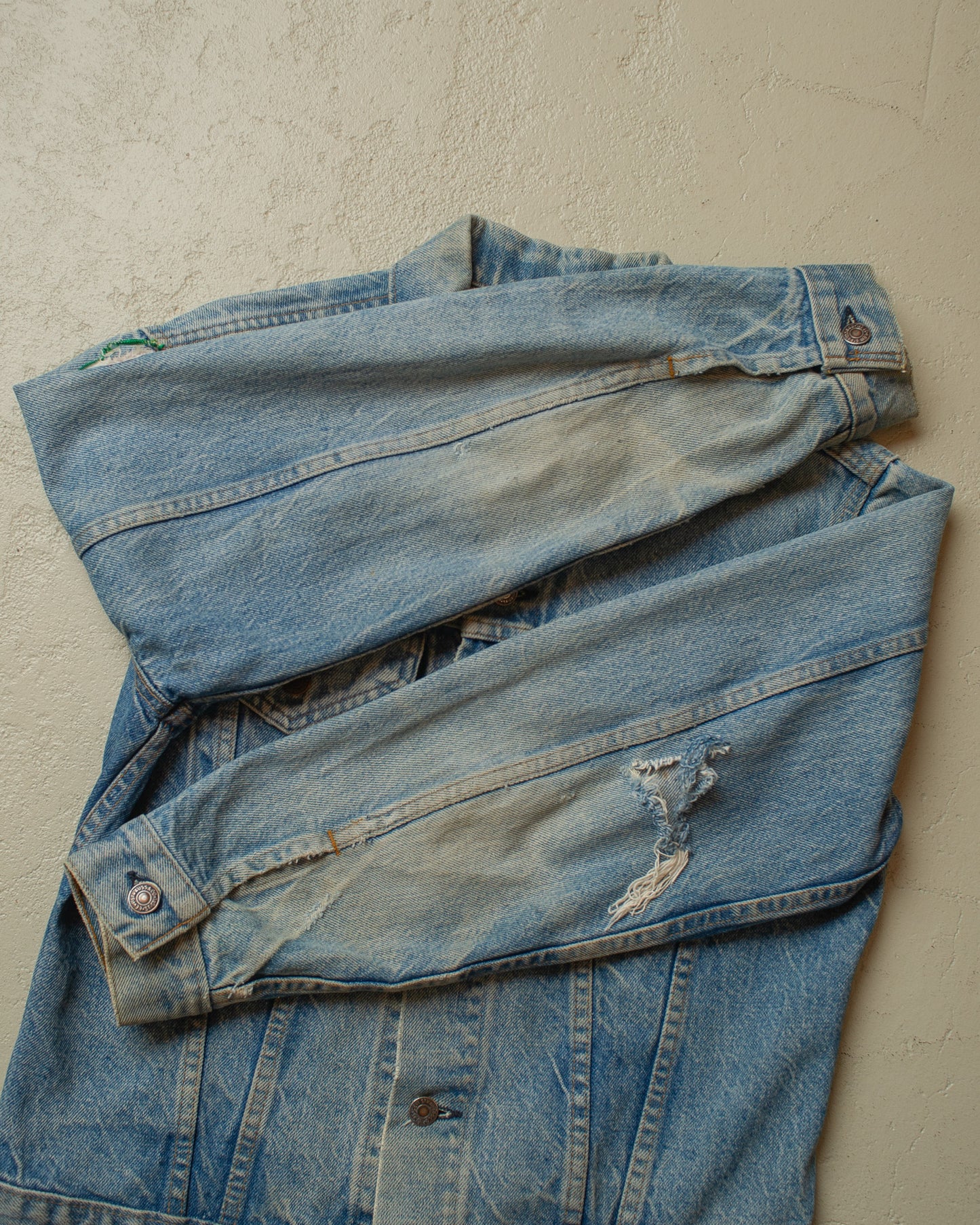 1970s/80s Levi´s Type 3 Denim Jacket blue - S/M