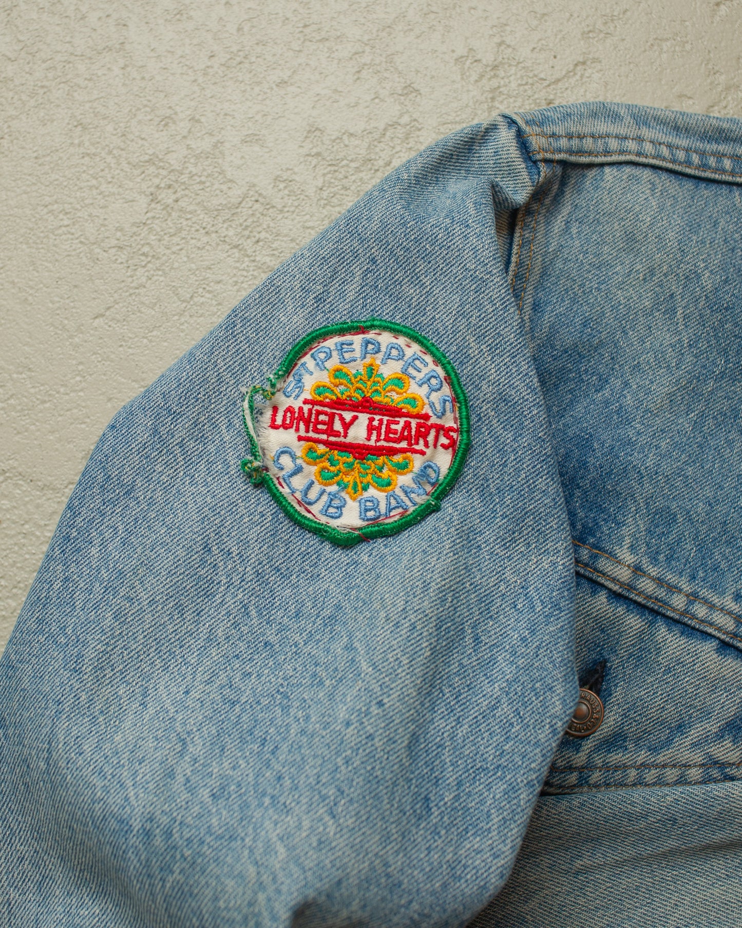 1970s/80s Levi´s Type 3 Denim Jacket blue - S/M