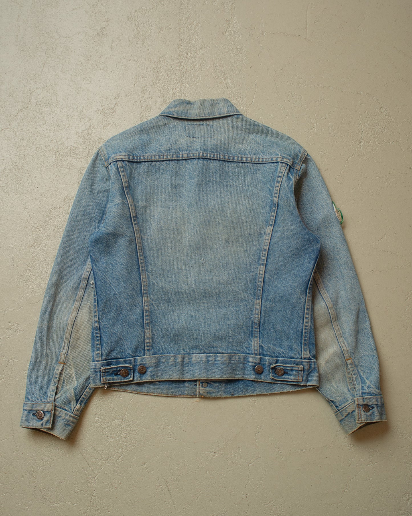 1970s/80s Levi´s Type 3 Denim Jacket blue - S/M
