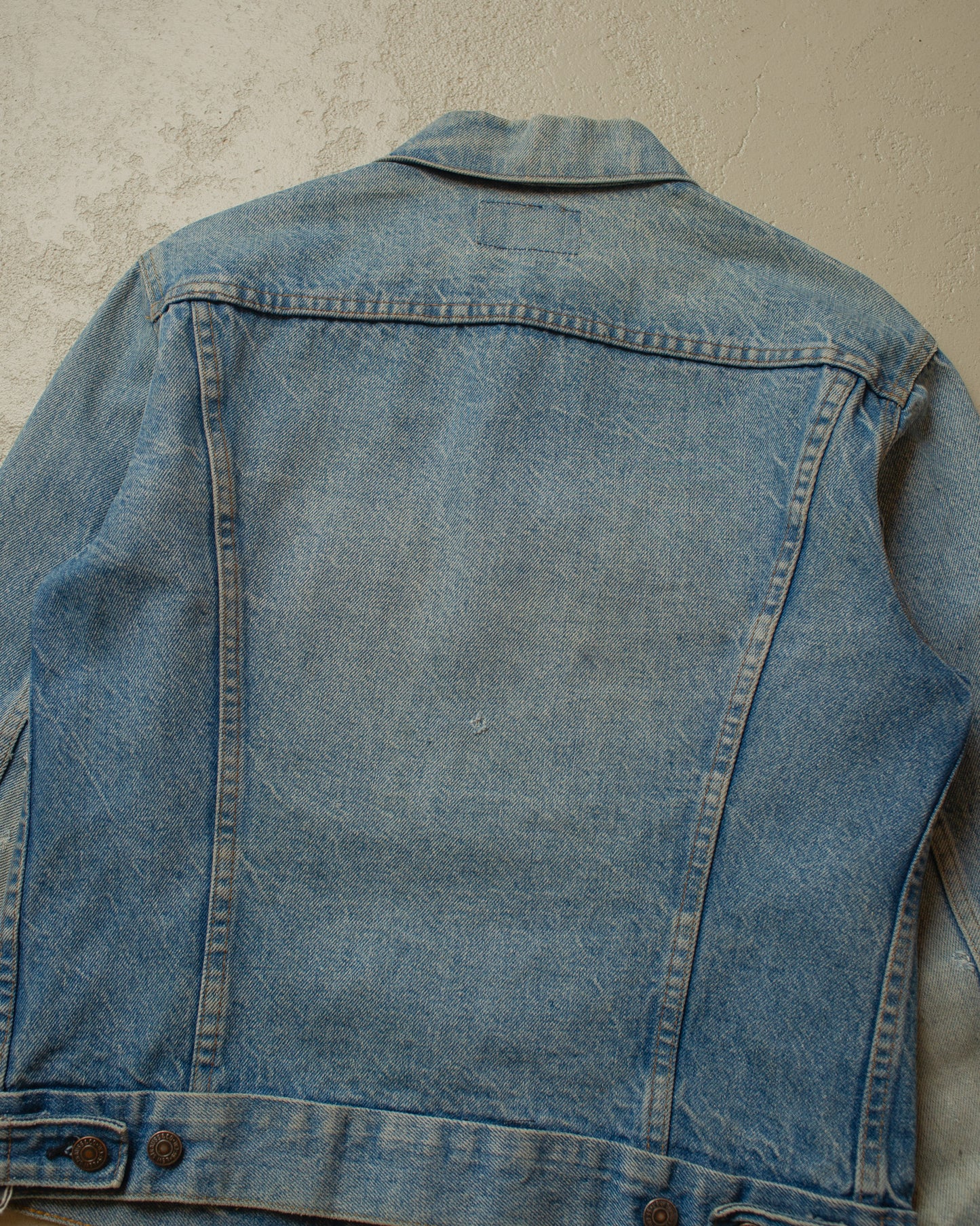 1970s/80s Levi´s Type 3 Denim Jacket blue - S/M