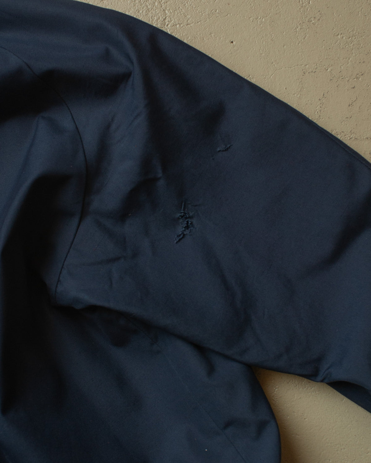 1950s German Reversible Windbreaker navyblue - L/XL