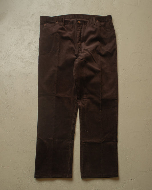 1970s/80s Wrangler Corudory Pants brown - W42 L31