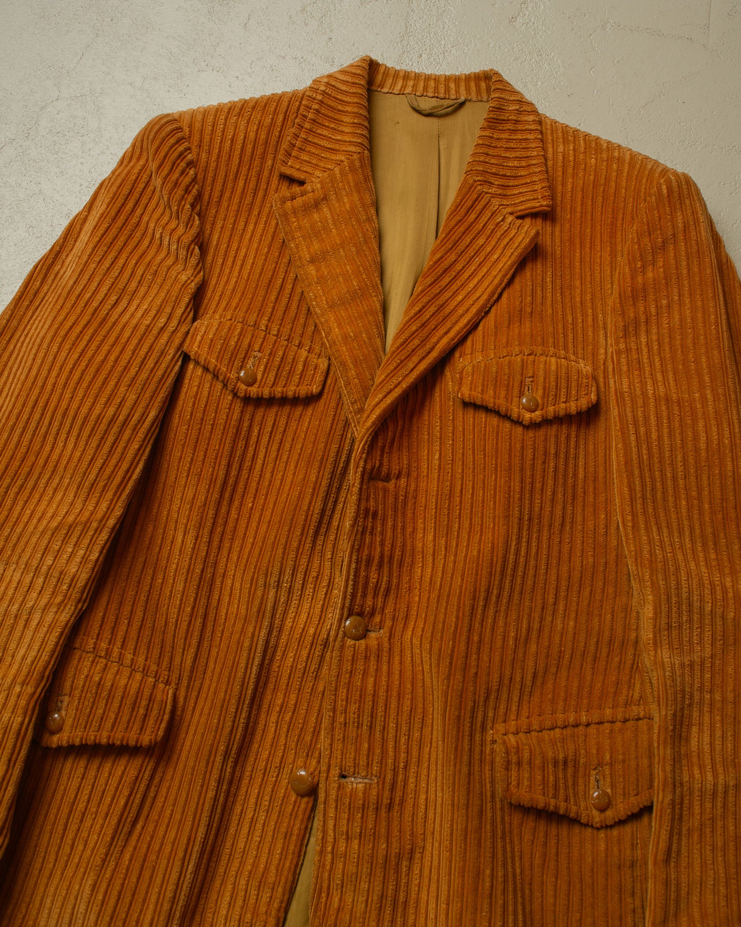 1960s Silverstone Corduroy Jacket brown - L