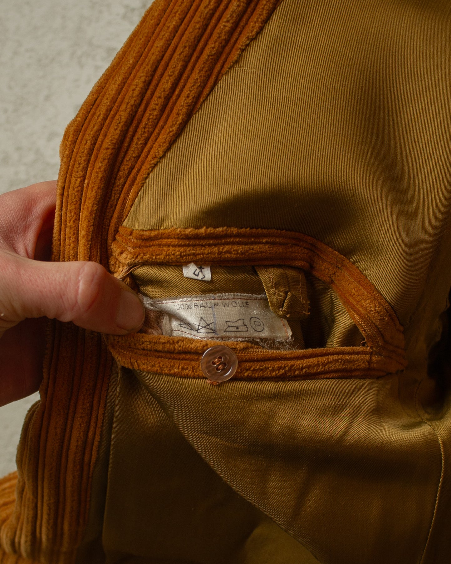 1960s Silverstone Corduroy Jacket brown - L