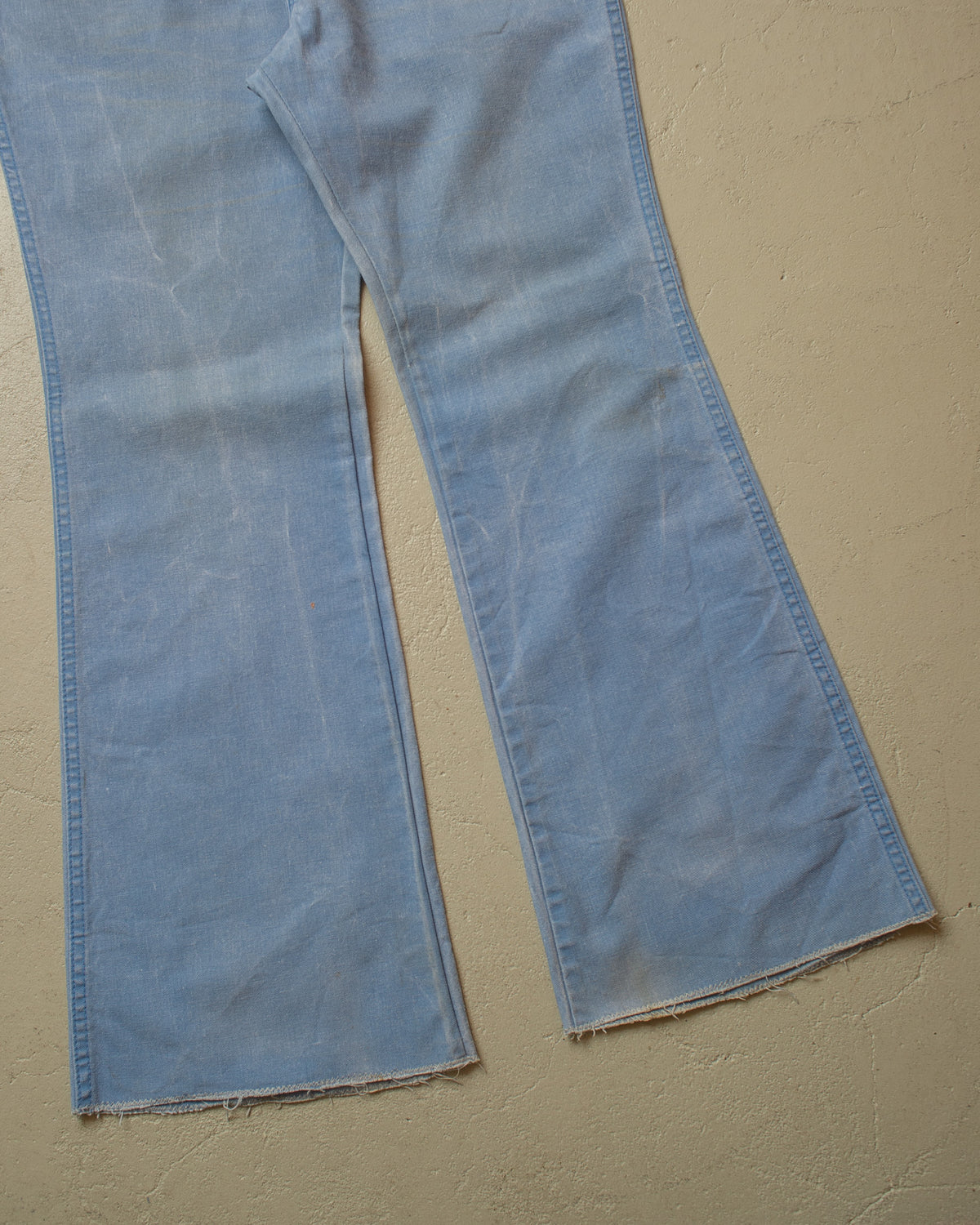 1970s/80s Blue Bell Wrangler Flared Jeans blue - W36 L31,5