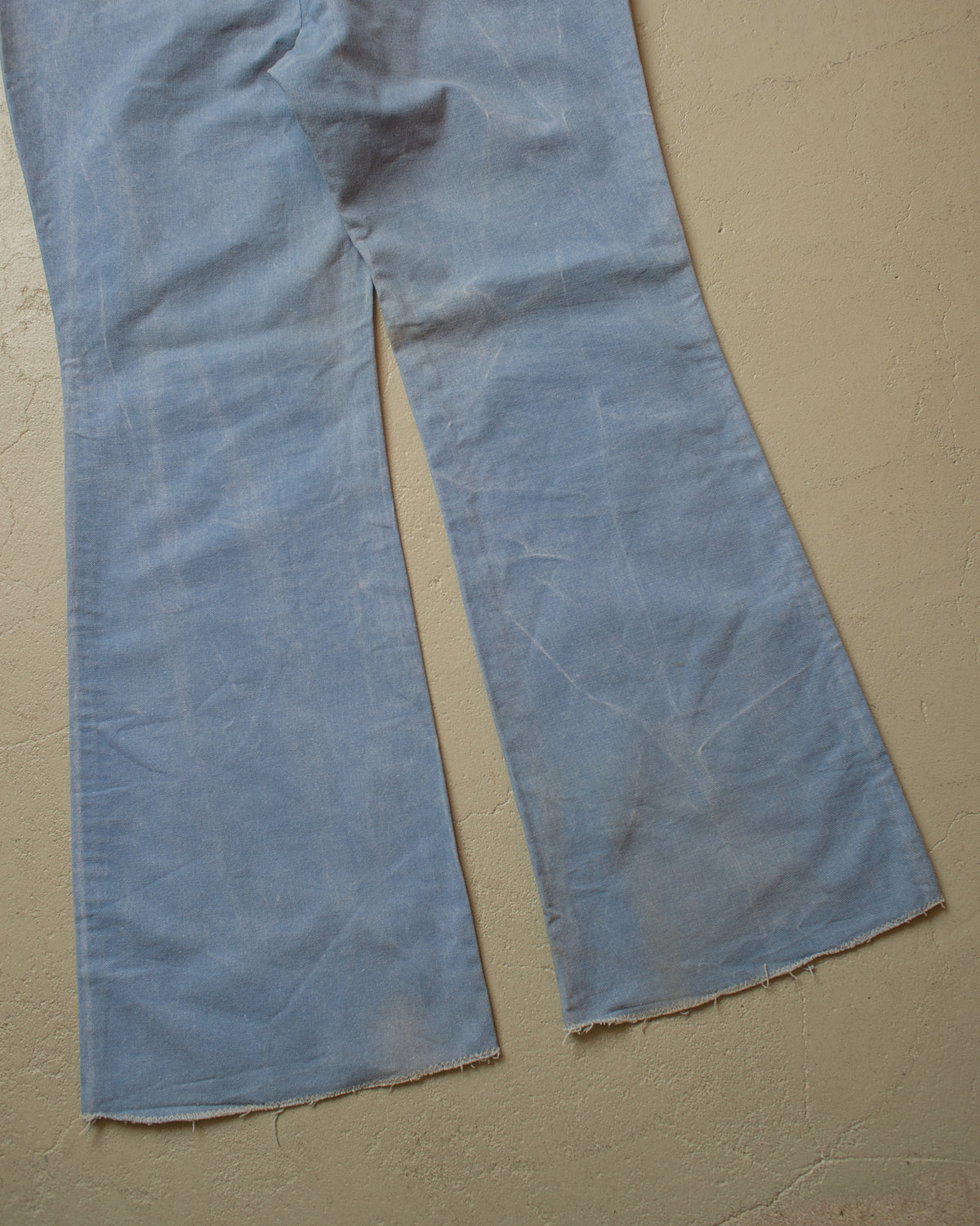 1970s/80s Blue Bell Wrangler Flared Jeans blue - W36 L31,5