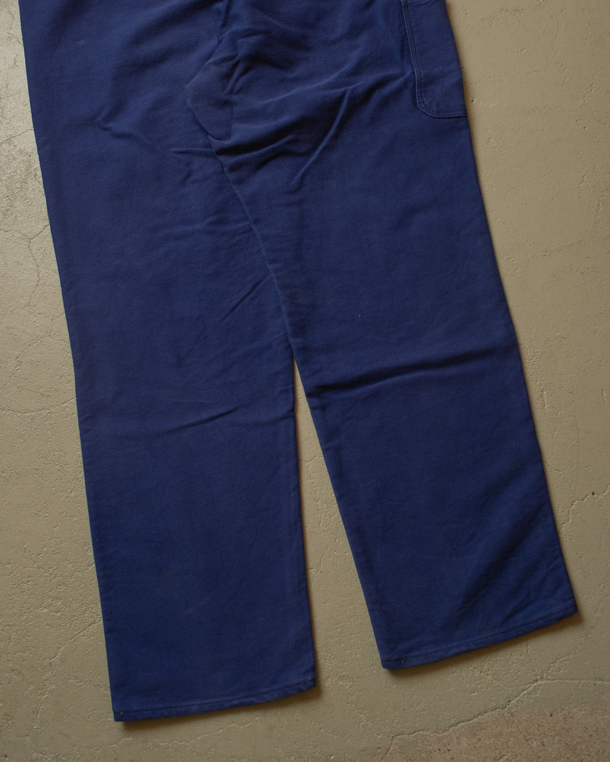 1940s/50s German Moleskin Work Overall blue - W43,5 L32