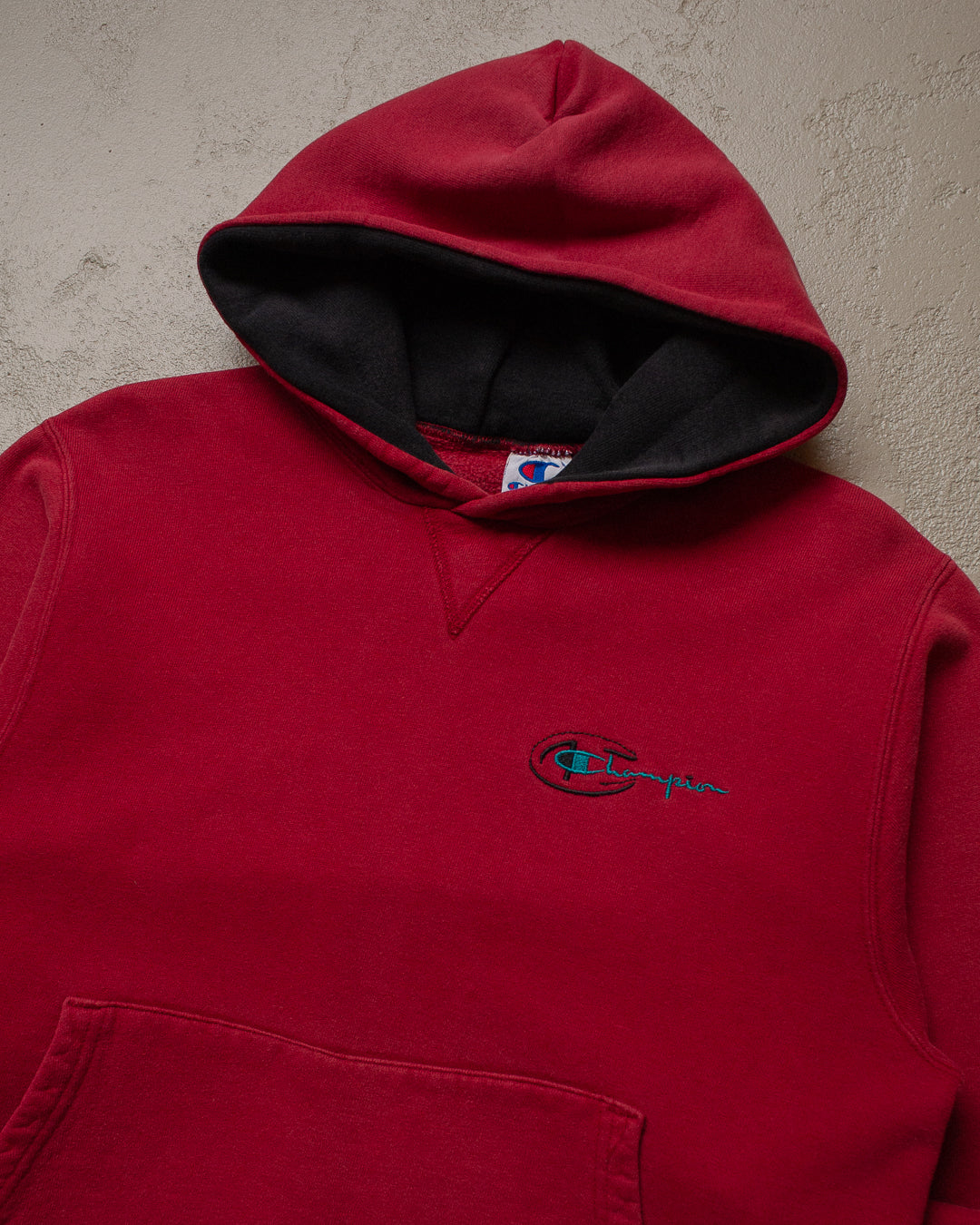 90s Champion Hoodie burgundy - S/M