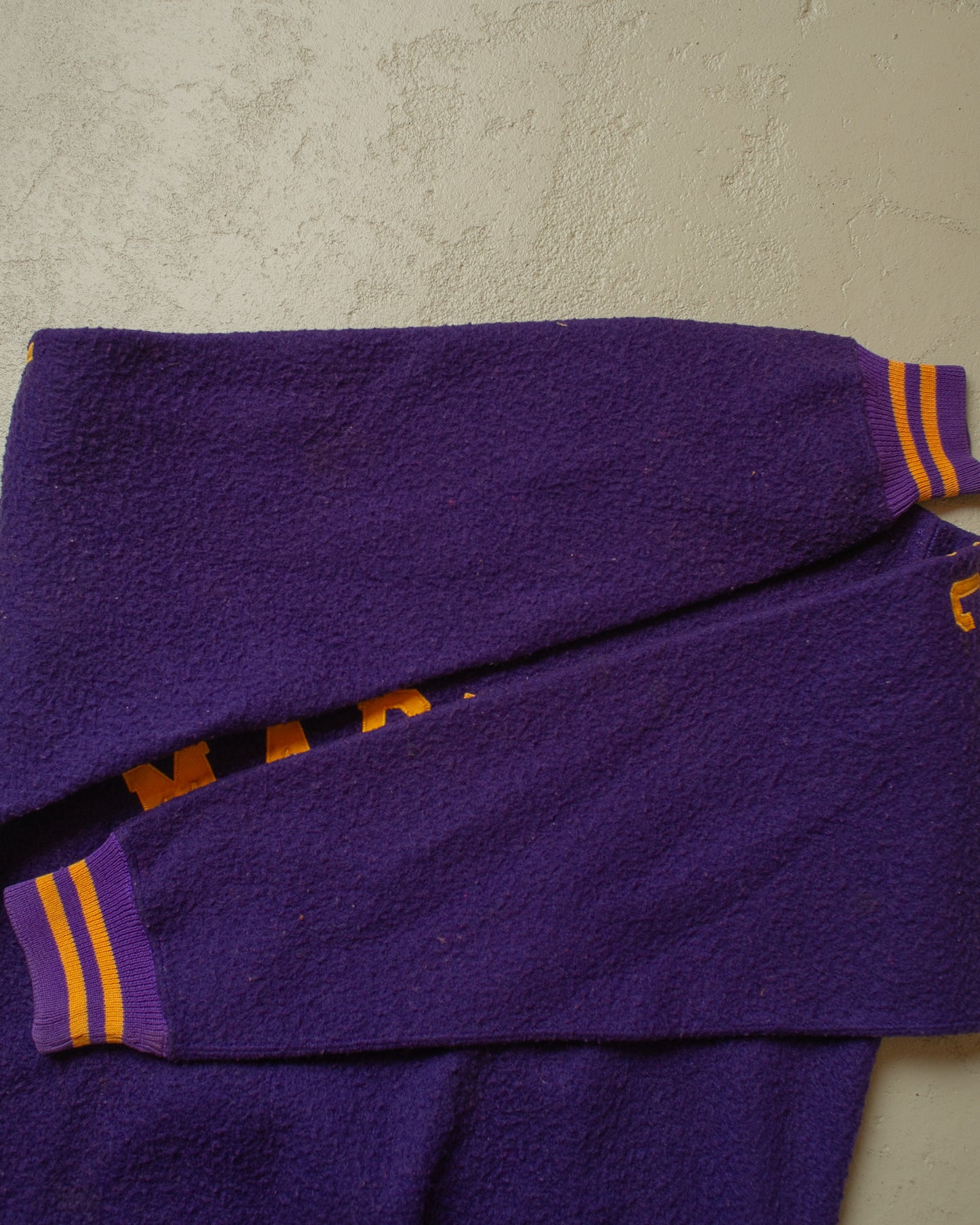 1970s Champion Madison Warm-Up Fleece purple - M/L
