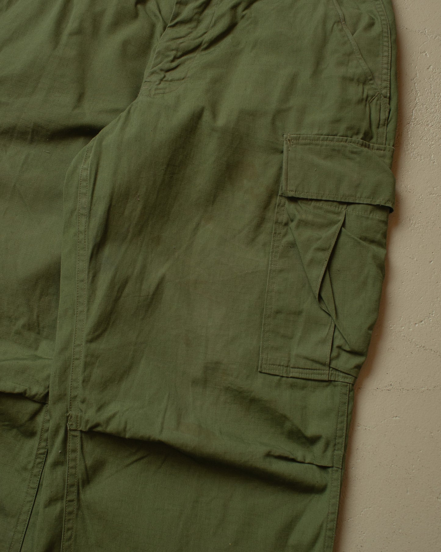 1969 M65 OG-107 Ripstop Pants green - W34 L31