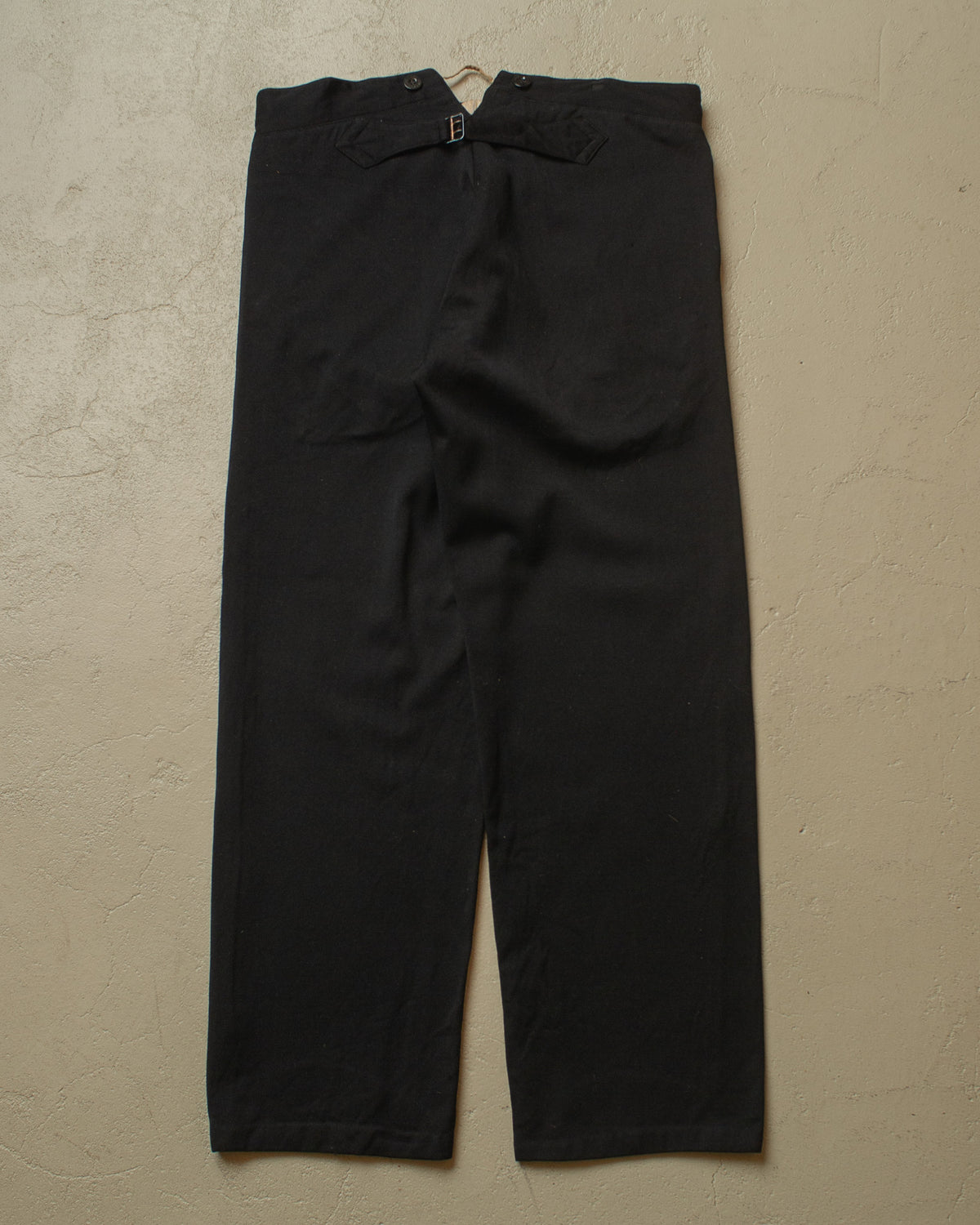 1920s German Wool Suit Pants black - W32 L28
