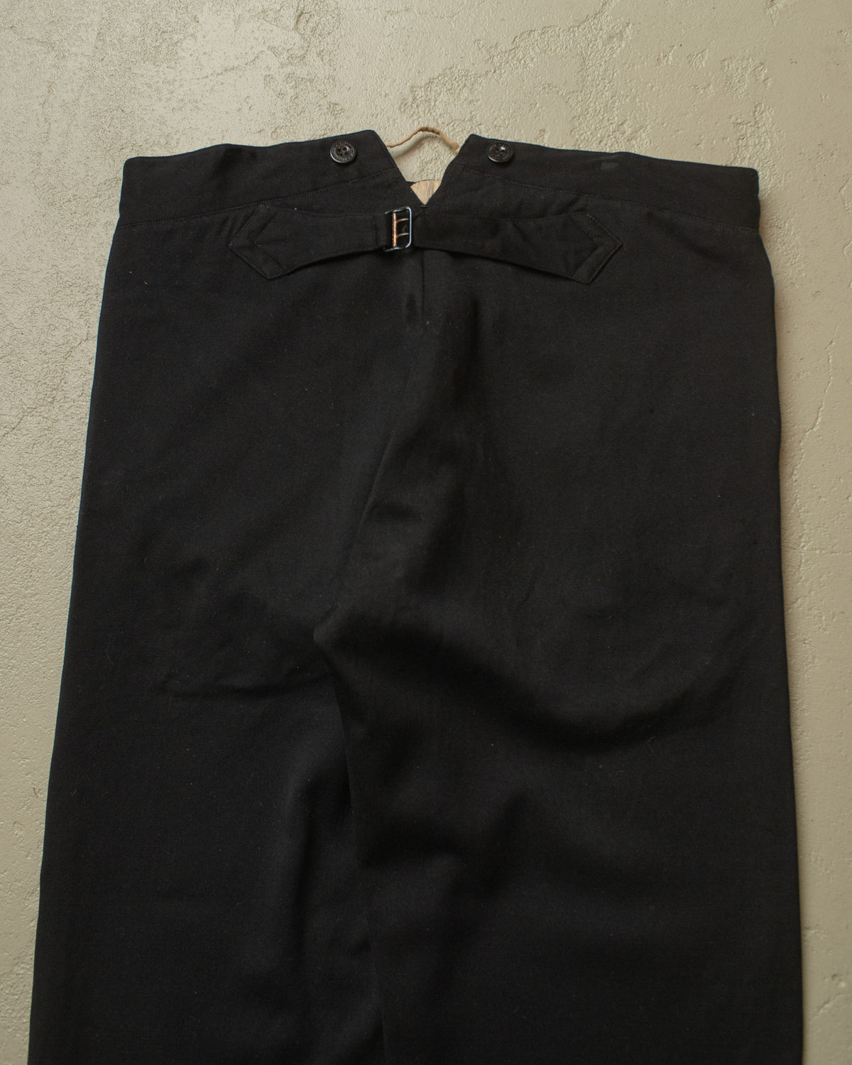 1920s German Wool Suit Pants black - W32 L28