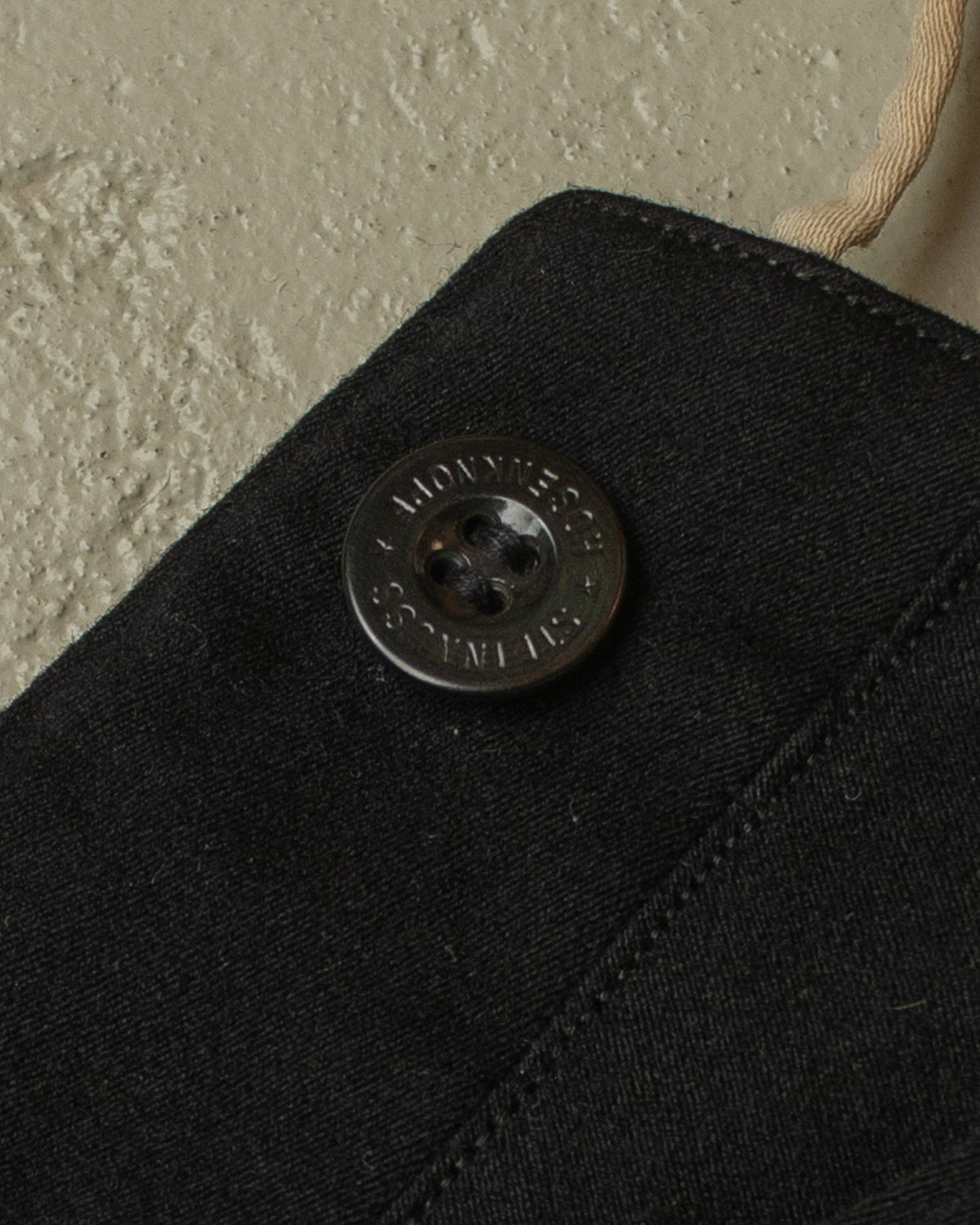 1920s German Wool Suit Pants black - W32 L28