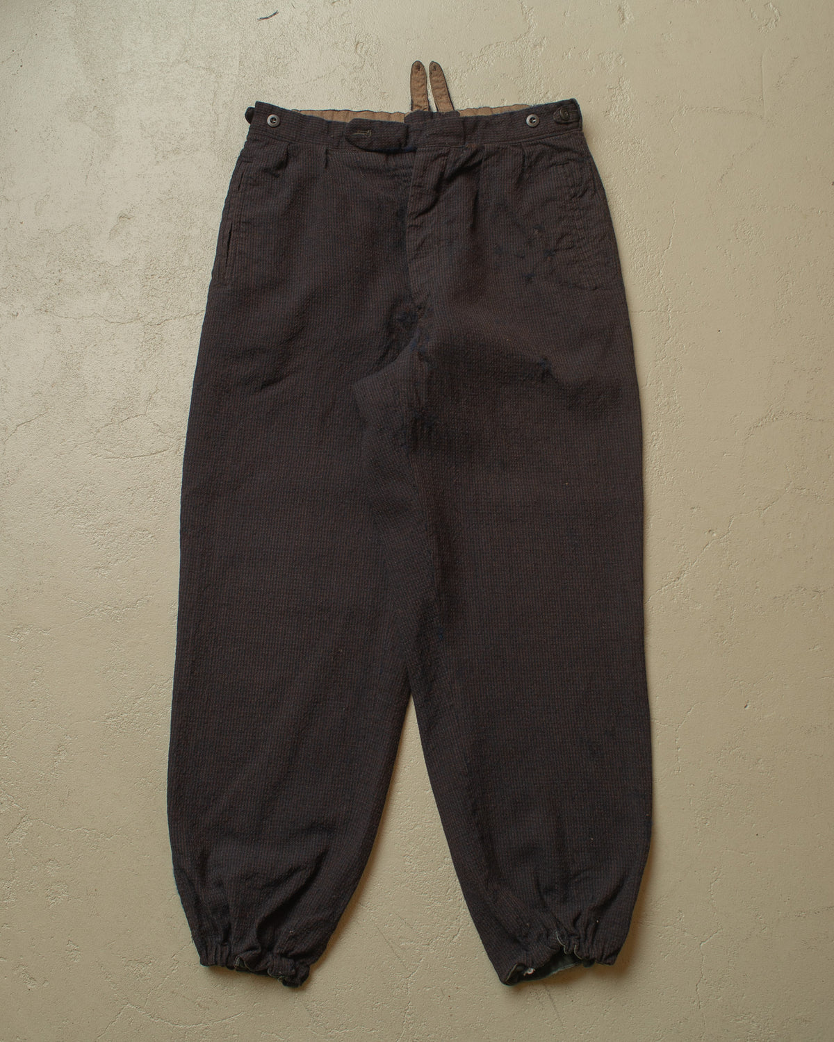 1930s German Knickerbocker Wool Pants - W28 L27