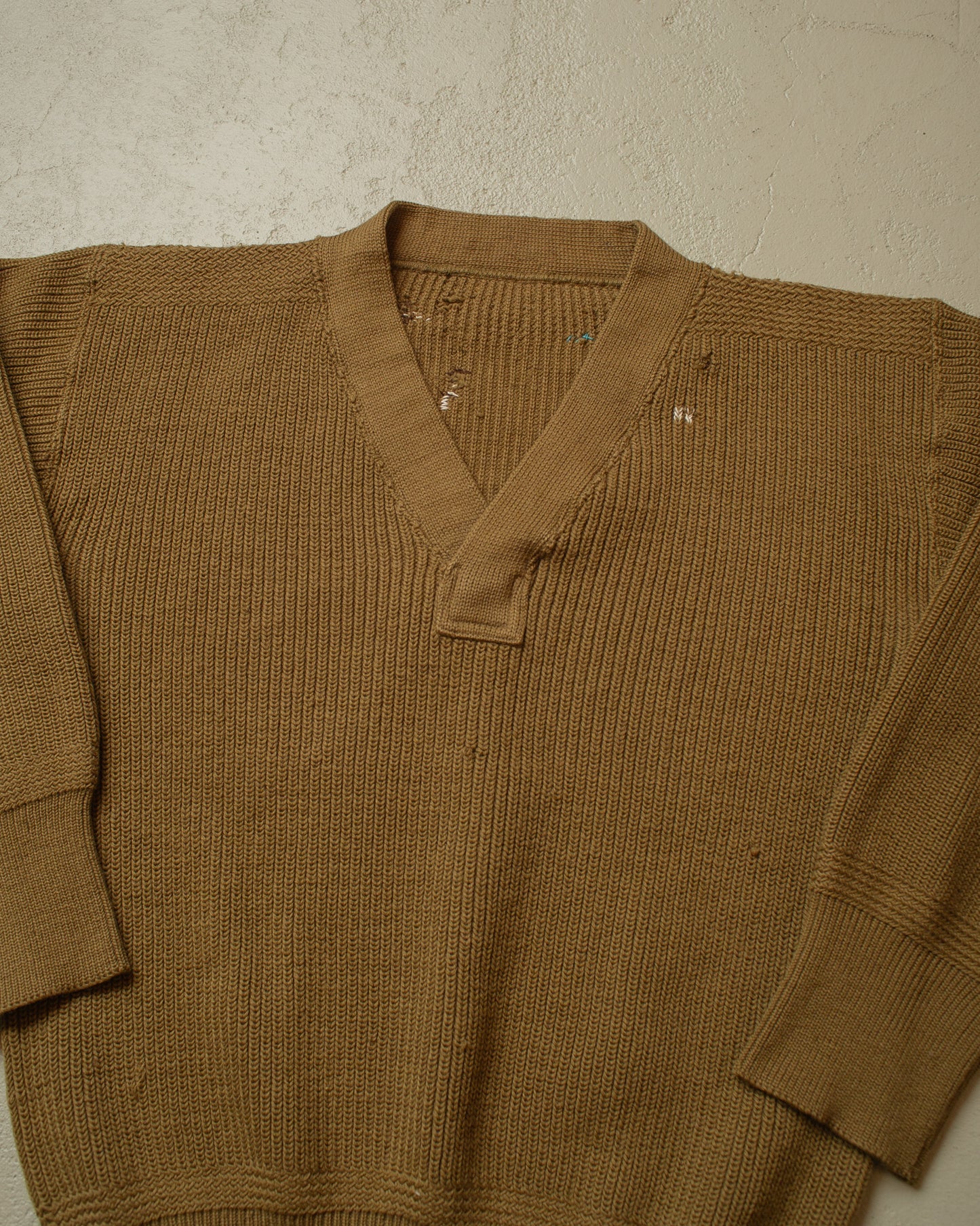 1940s WW2 US Army Air Force Knit khaki - L