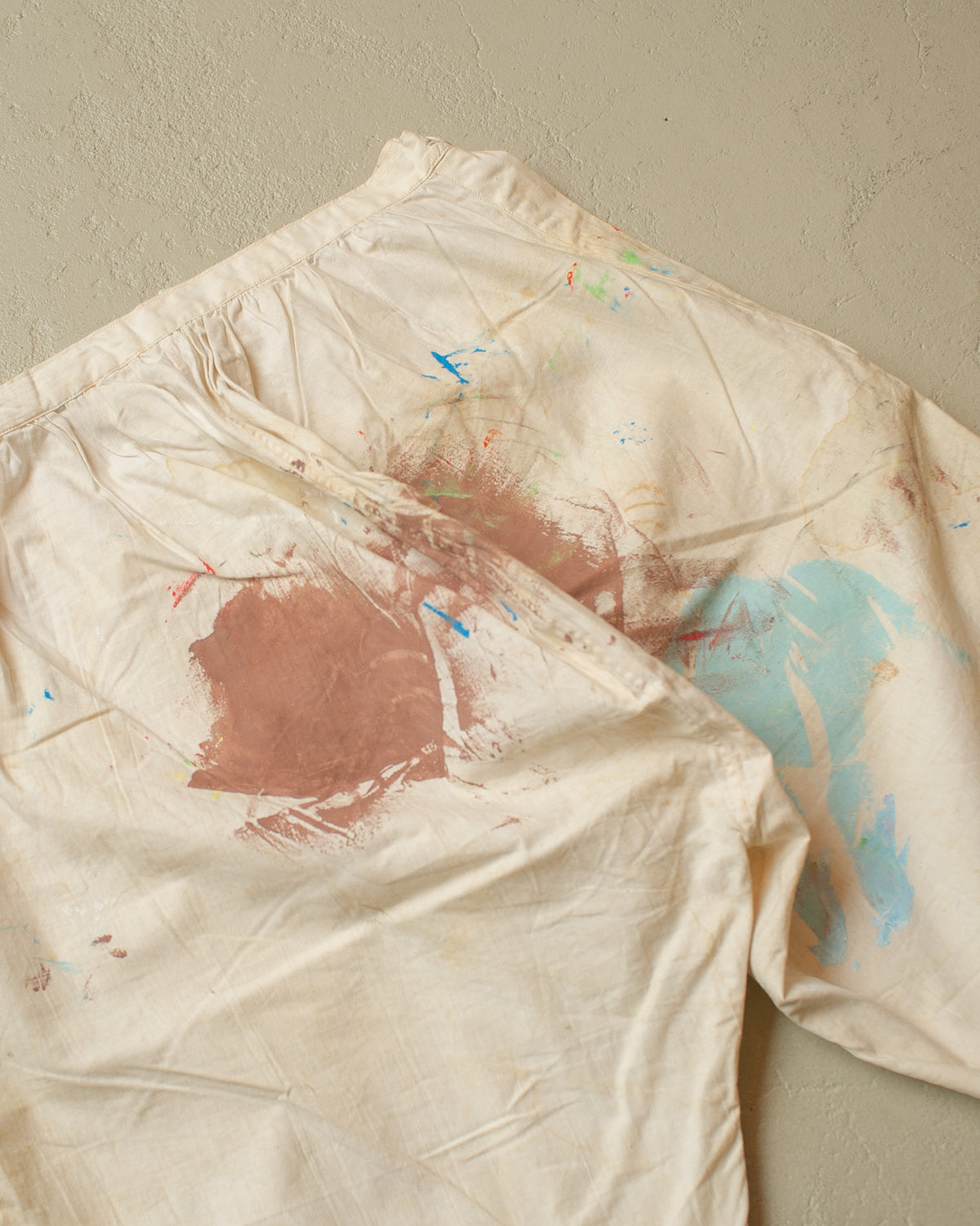 1910s/20s German Womens Painter Cotton Shorts white - W29