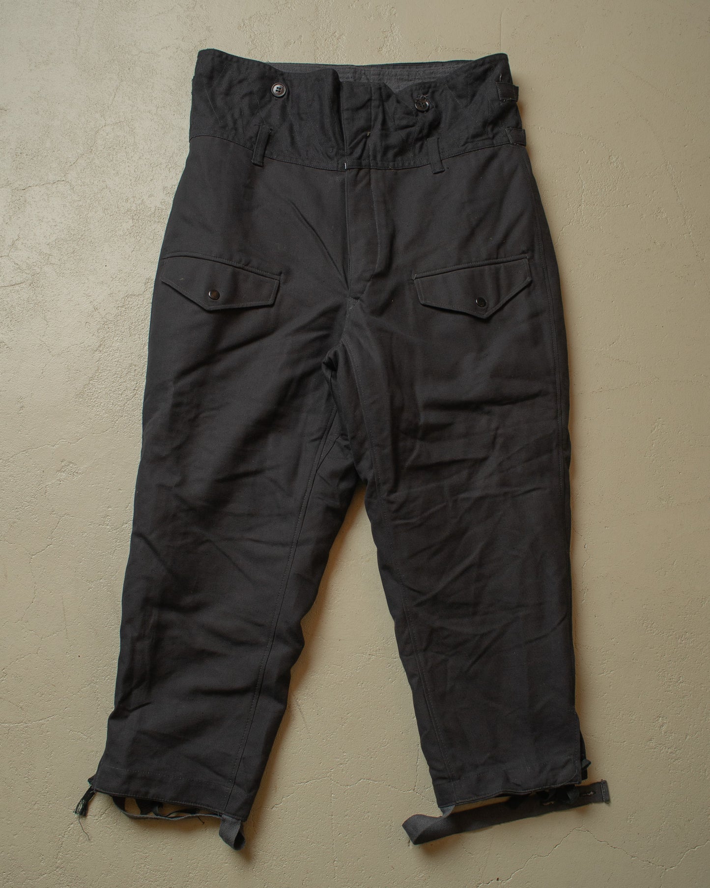 1970s/80s Soviet Tanker Set black - M/L