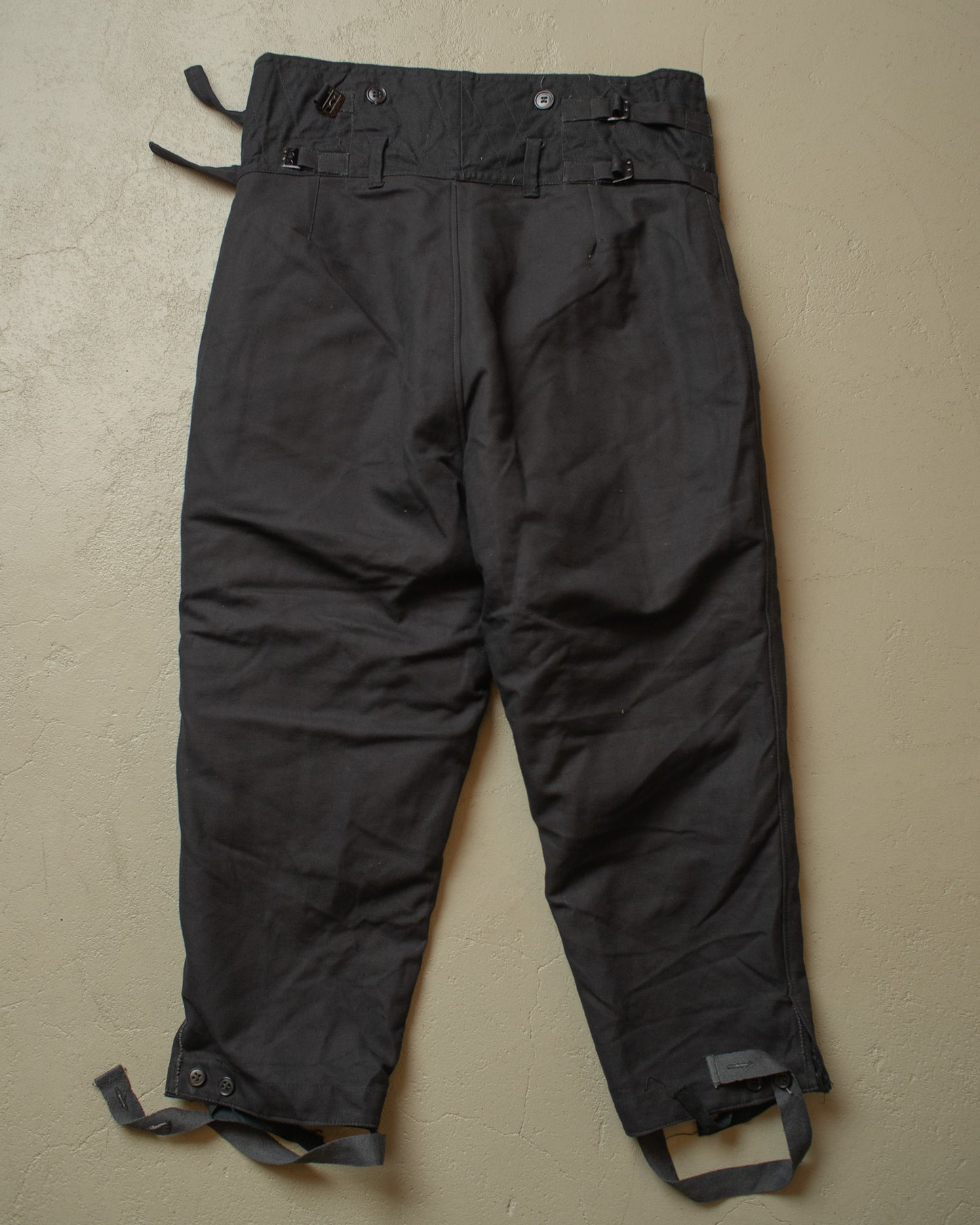 1970s/80s Soviet Tanker Set black - M/L