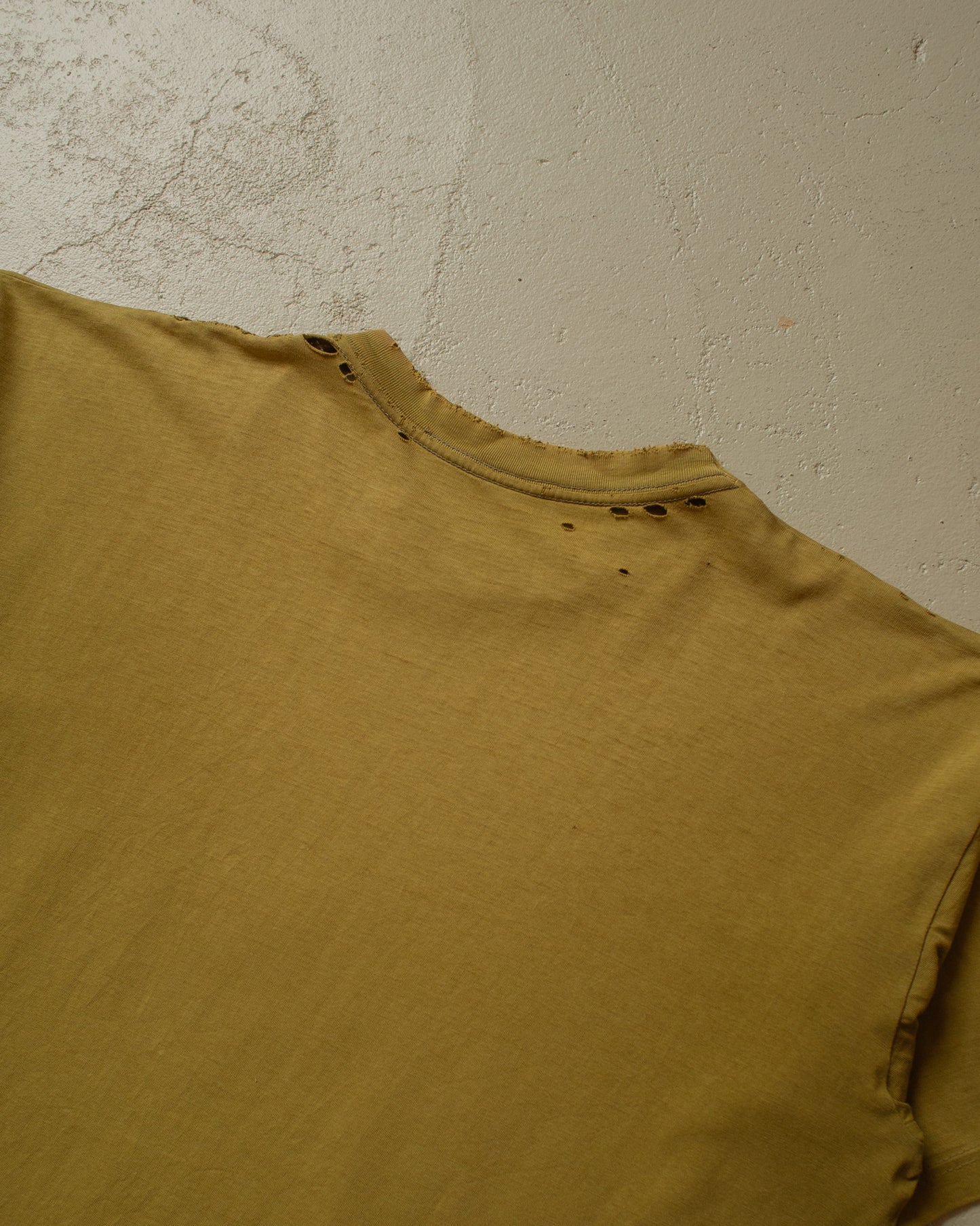 1990s distressed Wildlife T-shirt khaki - L/XL