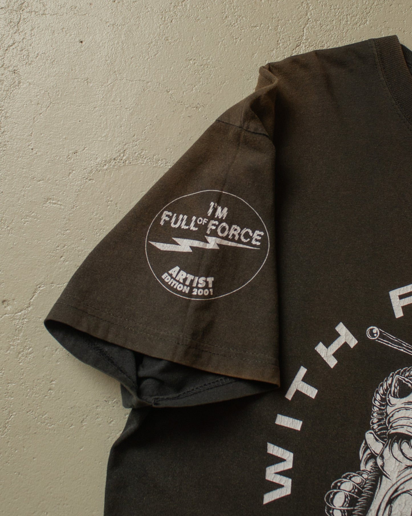 2001 distressed With Full Force Festival T-shirt „Artist Edition“ black - XL/XXL