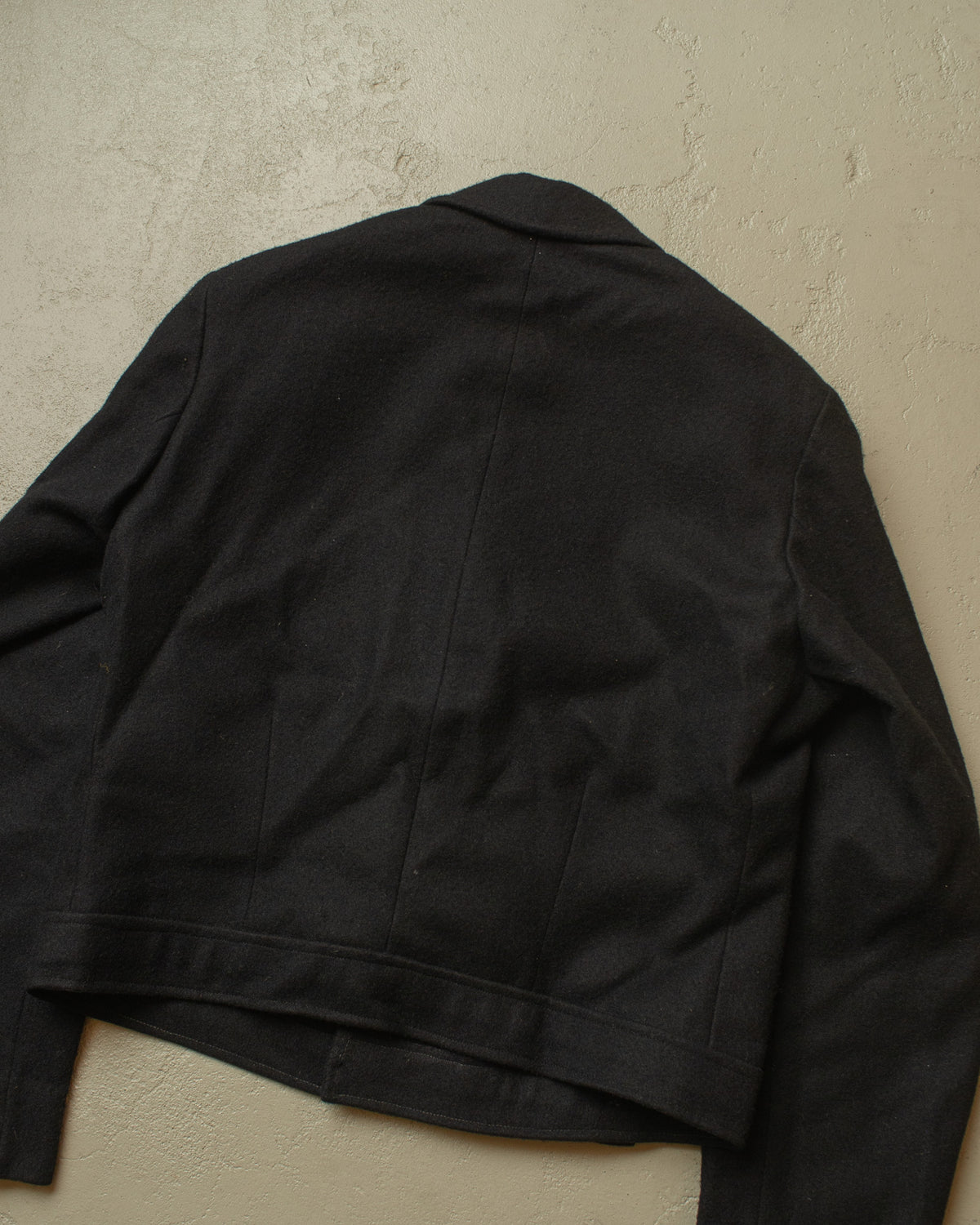 1940s German Wool Ski Suit black - M