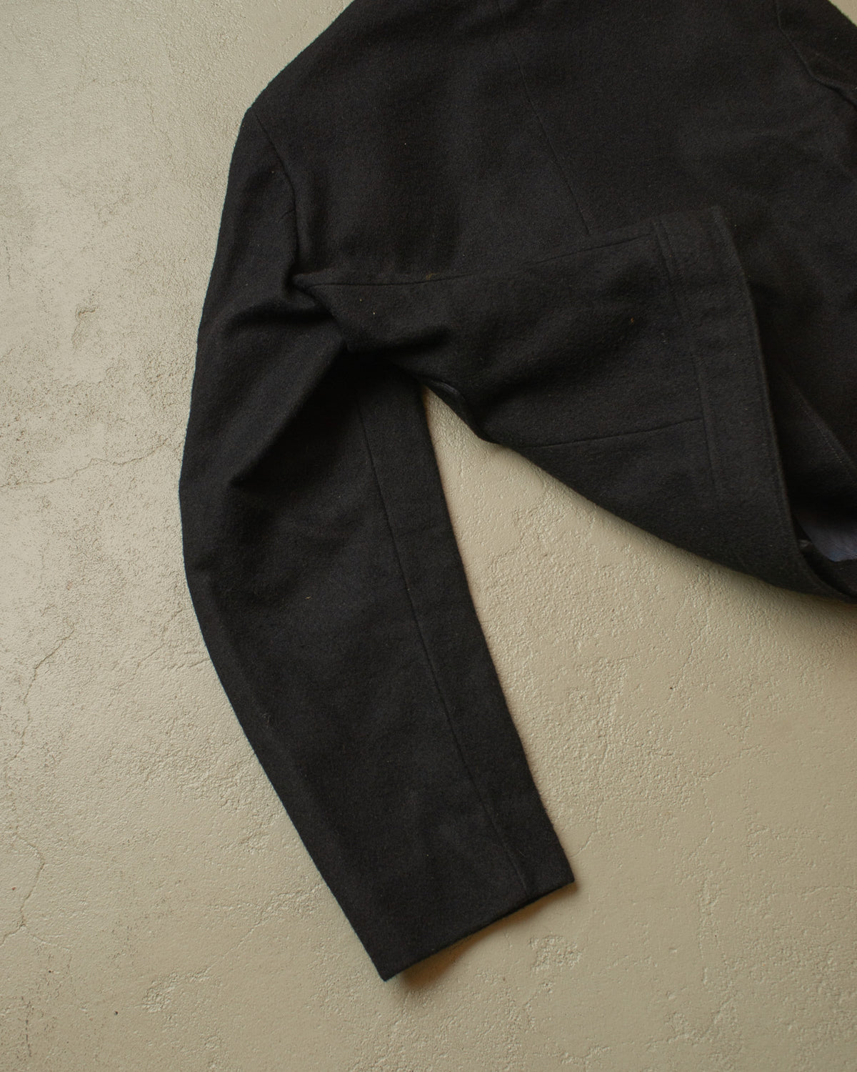 1940s German Wool Ski Suit black - M