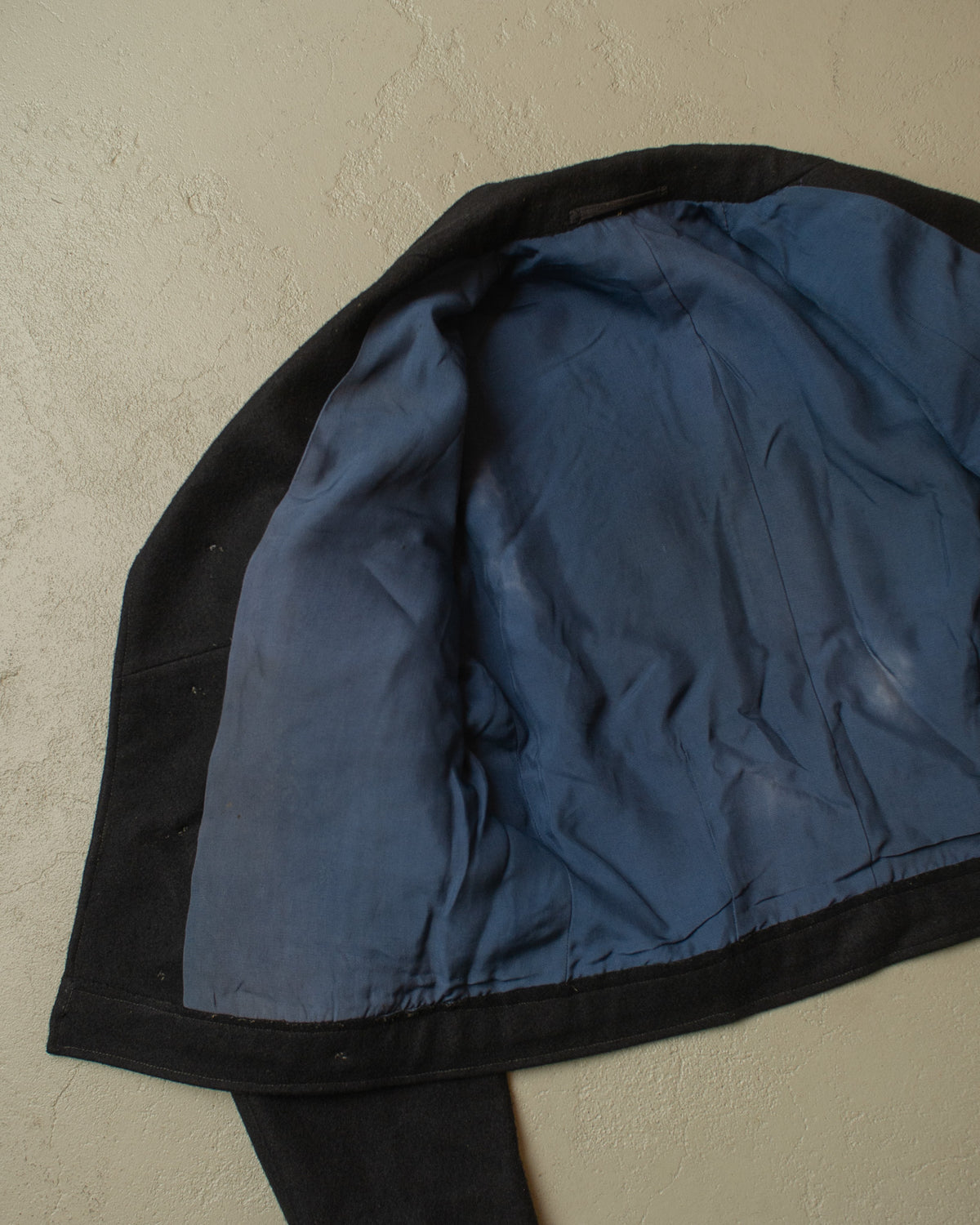 1940s German Wool Ski Suit black - M