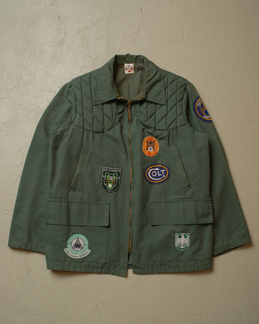1960s/70s French Hunting Jacket green - L/XL