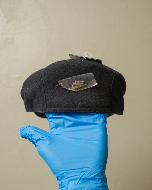 2002 Deadstock Nike Flat Cap Beret black