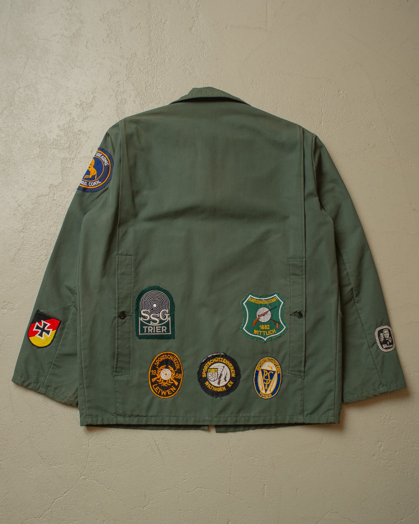 1960s/70s French Hunting Jacket green - L/XL