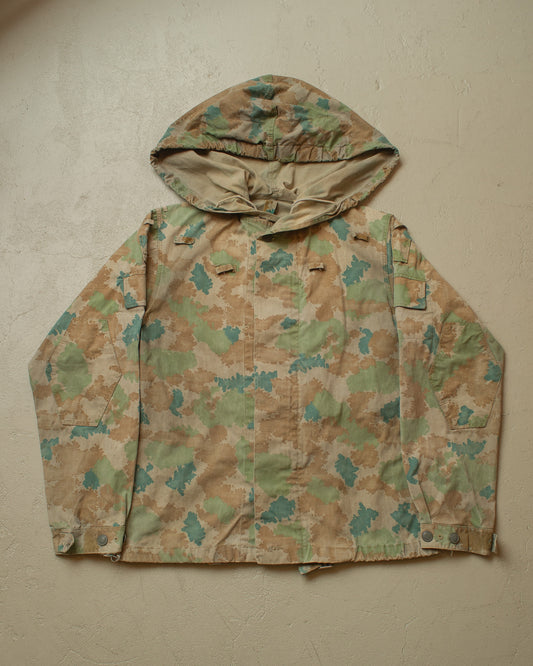 1963 East German DDR Faded "Blumentarn" Field Jacket - L/XL