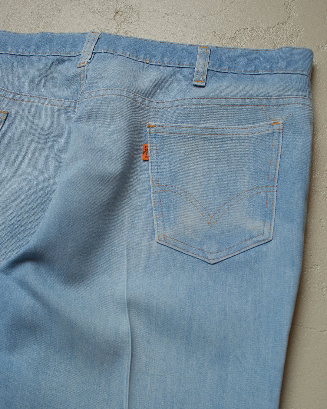 70s Levi´s 517 Flared Jeans light washed - 40x34