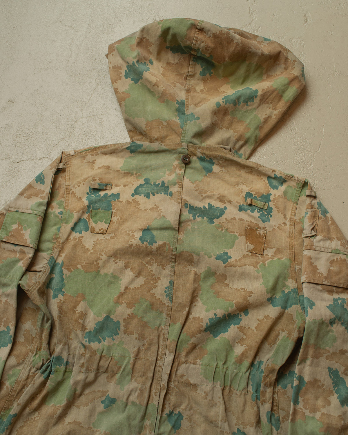 1963 East German DDR Faded "Blumentarn" Field Jacket - L/XL