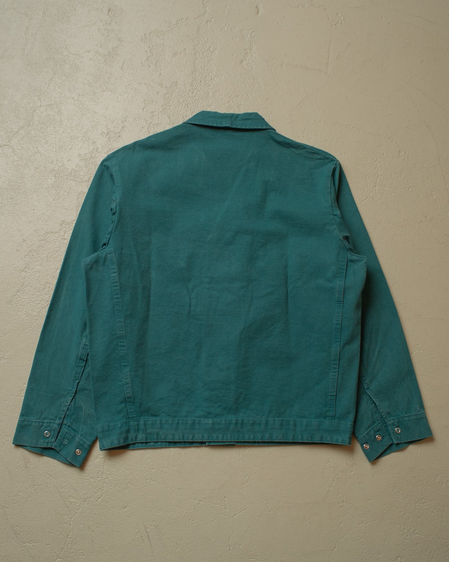 1980s/90s Rofa Work Jacket turquoise - L